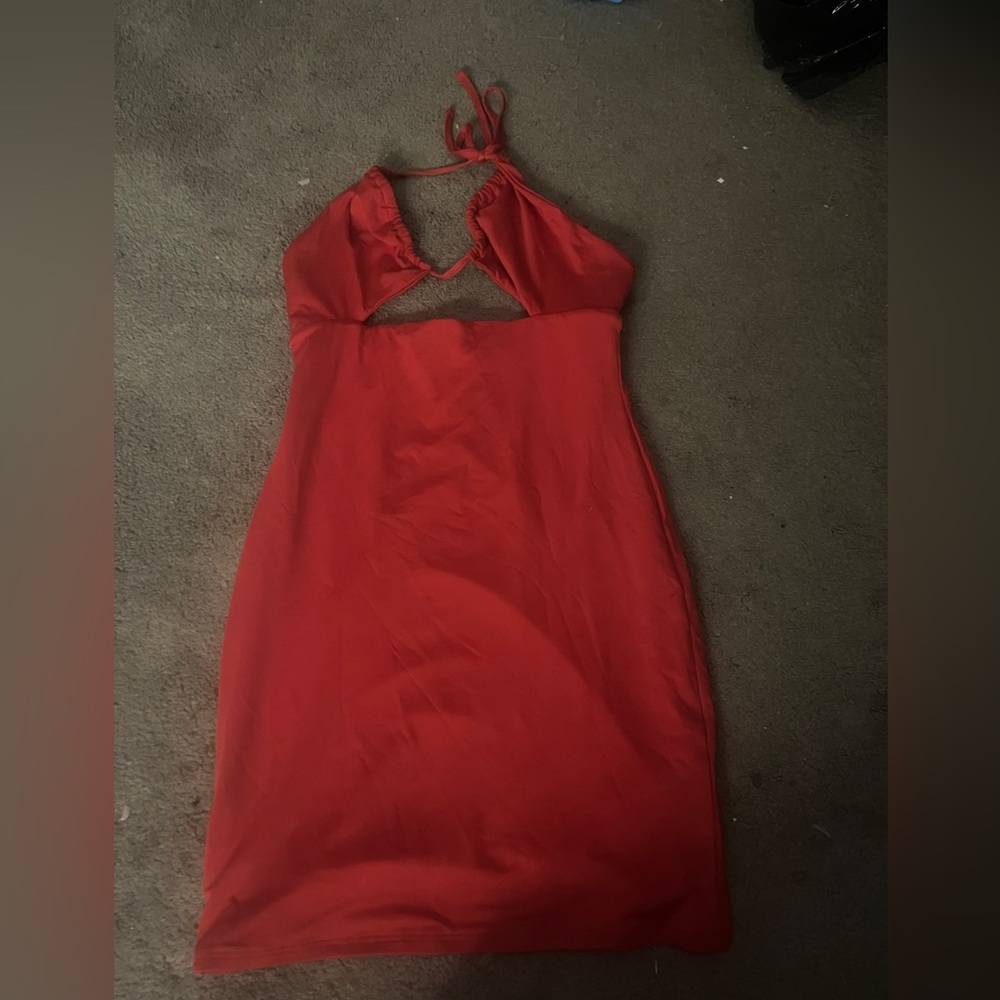 Red small dress